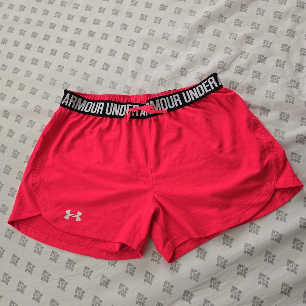 Under Armour Women's Hot Pink Shorts